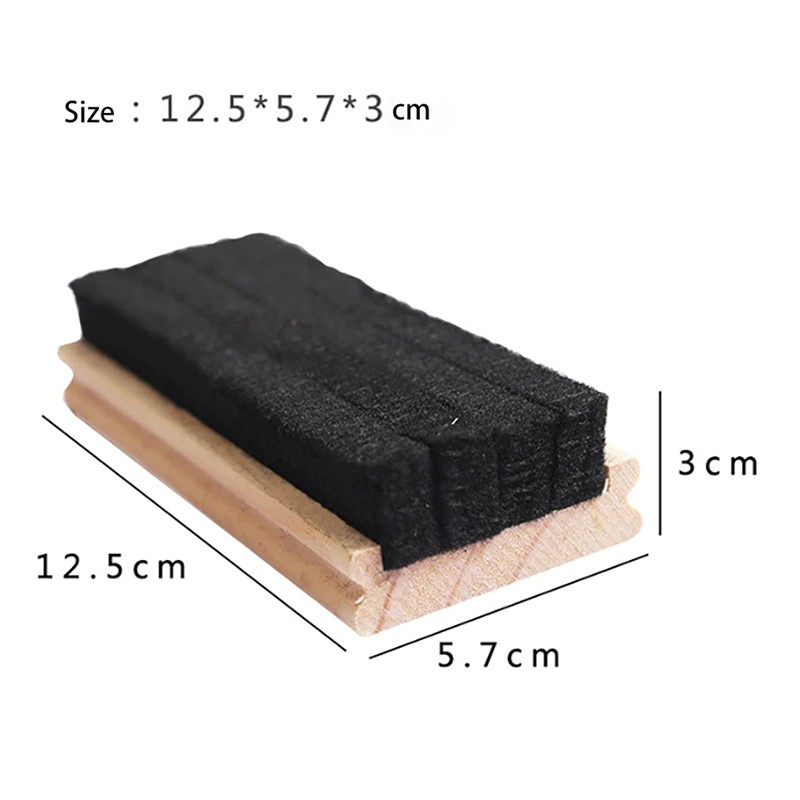 Large Board Eraser Board Cleaner Blackboard Wool Eraser Wooden ...