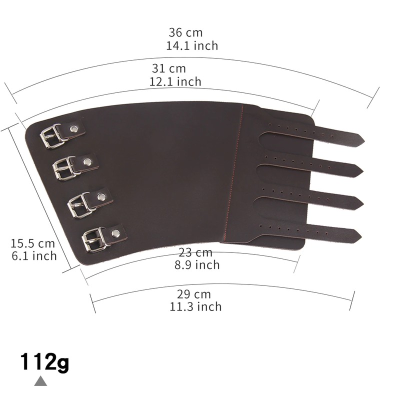 Unisex Leather Gauntlet Wristband Wide Bracer Arm Armor Cuff Bangle Buckle Bracelet Unisex Leather Gauntlet Wristband Wide Bracer Arm Armor Cuff Bangle Buckle Bracelet