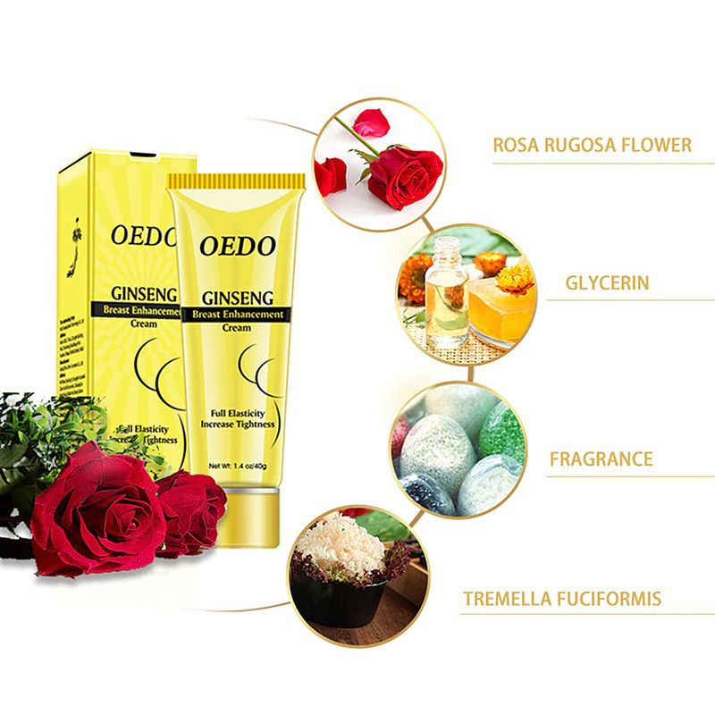 OEDO Up Size Breast Enlargement Cream Effective Brest Enhancement Cream Bust Fast Growth Boobs Firming Chest Care Massage Breast