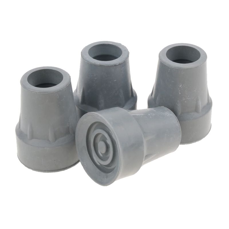 4 Pieces Cane Tips End, Rubber Crutch & Walker Tips & Leg Tips Caps Cover - Inner Diameter: 2.2 cm (0.86 inch) - Gray 4 Pieces Cane Tips End, Rubber Crutch & Walker Tips & Leg Tips Caps Cover - Inner Diameter: 2.2 cm (0.86 inch) - Gray