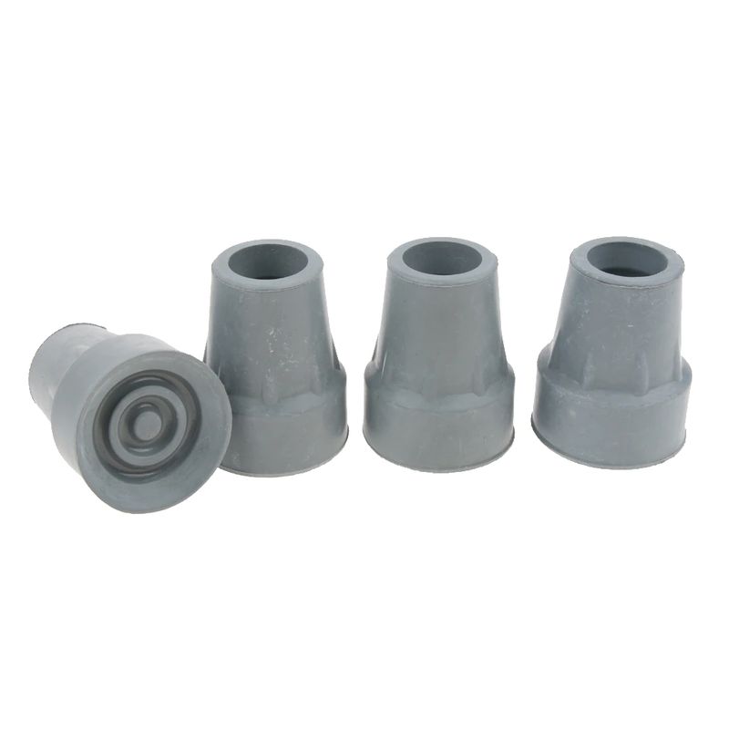 4 Pieces Cane Tips End, Rubber Crutch & Walker Tips & Leg Tips Caps Cover - Inner Diameter: 2.2 cm (0.86 inch) - Gray 4 Pieces Cane Tips End, Rubber Crutch & Walker Tips & Leg Tips Caps Cover - Inner Diameter: 2.2 cm (0.86 inch) - Gray