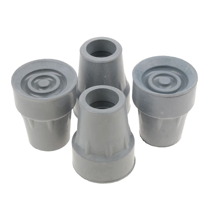 4 Pieces Cane Tips End, Rubber Crutch & Walker Tips & Leg Tips Caps Cover - Inner Diameter: 2.2 cm (0.86 inch) - Gray 4 Pieces Cane Tips End, Rubber Crutch & Walker Tips & Leg Tips Caps Cover - Inner Diameter: 2.2 cm (0.86 inch) - Gray