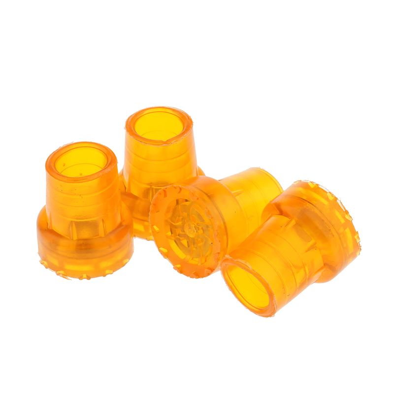4pcs Anti-skid Stable Shock Absorb Walking Stick End Crutch Cane Tips 19mm