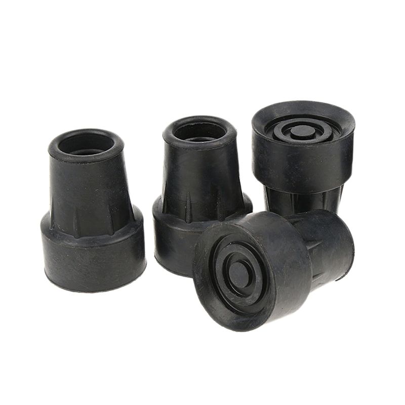 4 Pcs Anti Skid Rubber Walking Stick Ferrules Crutch Bottom Pads Heavy Duty Cane Bottom Ends Protector Spare Replacement 4 Pcs Anti Skid Rubber Walking Stick Ferrules Crutch Bottom Pads Heavy Duty Cane Bottom Ends Protector Spare Replacement