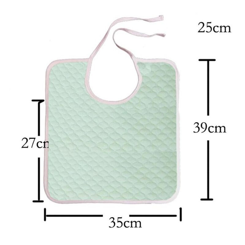Cotton Meal Eating Bib Clothing Protector Bib Saliva Towel for Kids Children Adults Patients Elderly Disability People Cotton Meal Eating Bib Clothing Protector Bib Saliva Towel for Kids Children Adults Patients Elderly Disability People