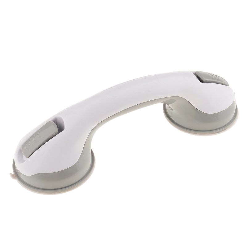 Super Suction Bath Tub Helping Handle Safety Cup Grab Bar Handrail Armrest Grip For Bathroom Shower, 28x9x7cm Super Suction Bath Tub Helping Handle Safety Cup Grab Bar Handrail Armrest Grip For Bathroom Shower, 28x9x7cm
