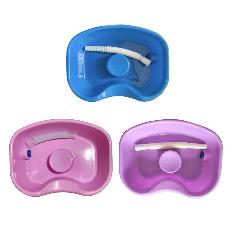 Easy Bed Shampoo Basin, Portable Hair Washing Basin Wash Tub Bowl Use in Bed for Disabled-Pregnant Women, Elderly, Child Easy Bed Shampoo Basin, Portable Hair Washing Basin Wash Tub Bowl Use in Bed for Disabled-Pregnant Women, Elderly, Child