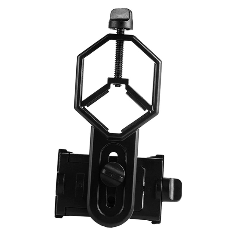 Mobile Phone Telescope Bracket Adapter Mount Holder for iPhone Samsung 5.2-10cm Width with Locking Knob