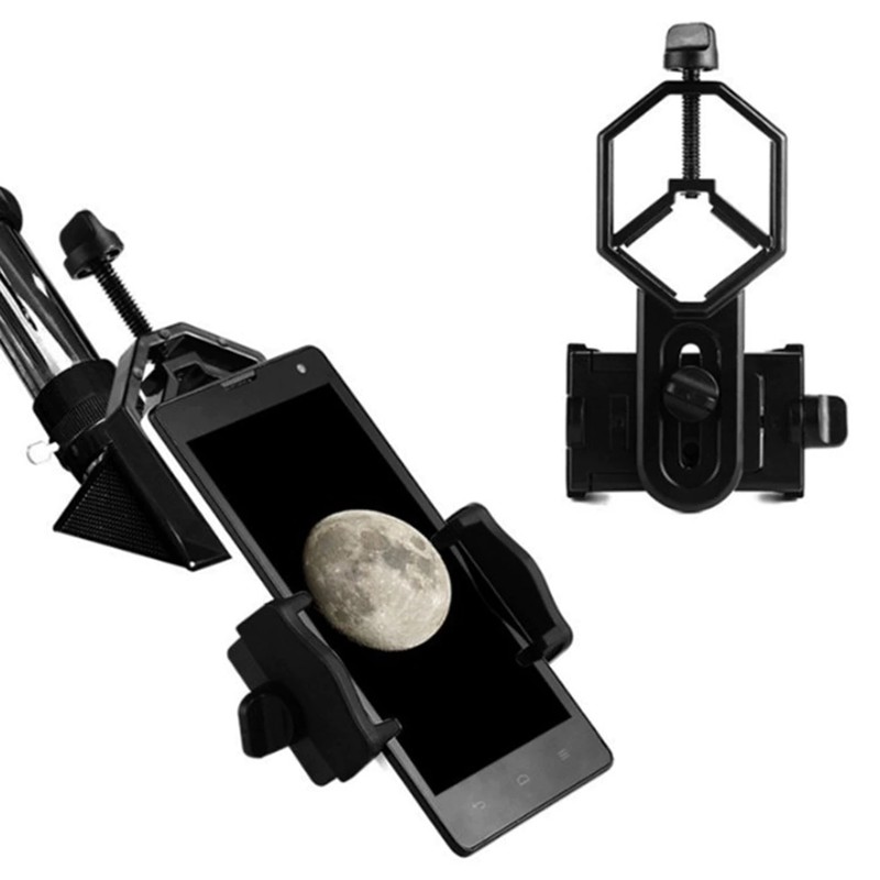 Universal Mobile Phone Telescope Mount Adapter Monocular Binocular Holder