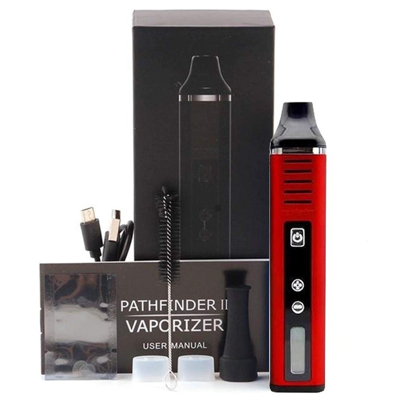 Benecig Dry Herb Vaporizer Pathfinder Red