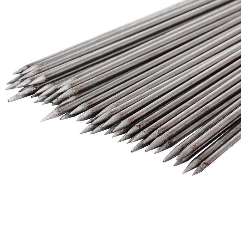 50pcs Stainless Steel Barbecue Sticks Skewer BBQ Meat String Kebab Kabob Needle 35cm For Kitchen Camping Barbecue Tool