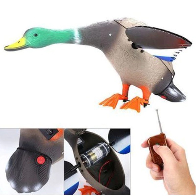 Electric Flying Duck Decoys Motion Hunting Shooting Realistic Full Body