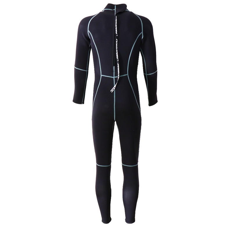 Premium Neoprene Wetsuit 3mm Men Scuba Diving Thermal Winter Warm Wetsuits Full Suit – Black Premium Neoprene Wetsuit 3mm Men Scuba Diving Thermal Winter Warm Wetsuits Full Suit – Black