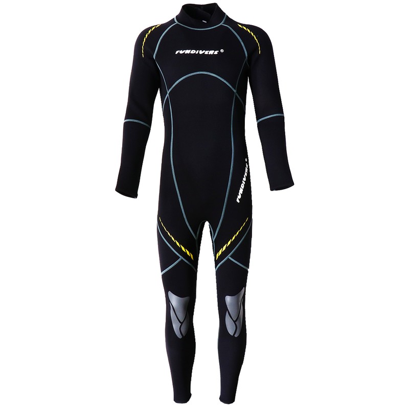 Premium Neoprene Wetsuit 3mm Men Scuba Diving Thermal Winter Warm Wetsuits Full Suit – Black Premium Neoprene Wetsuit 3mm Men Scuba Diving Thermal Winter Warm Wetsuits Full Suit – Black