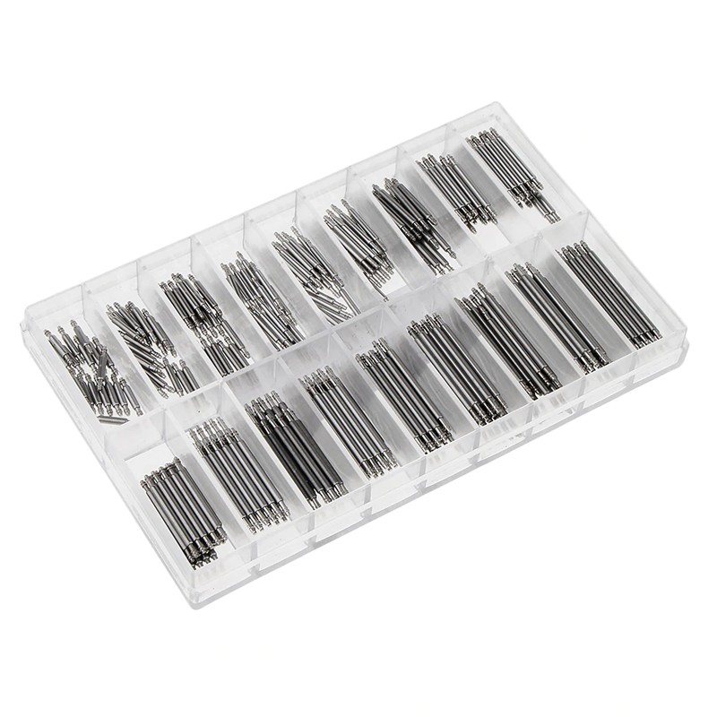 8mm-25mm Watchmakers Watch Spring Bars Strap Link Pins Stainless Steel Repair Kit Tool